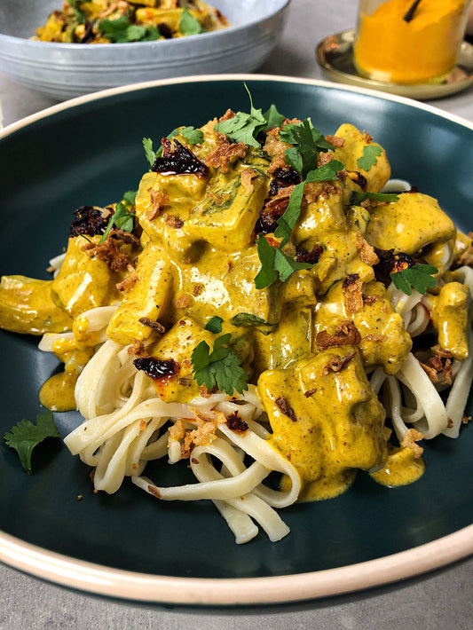 Curry-Nudeln