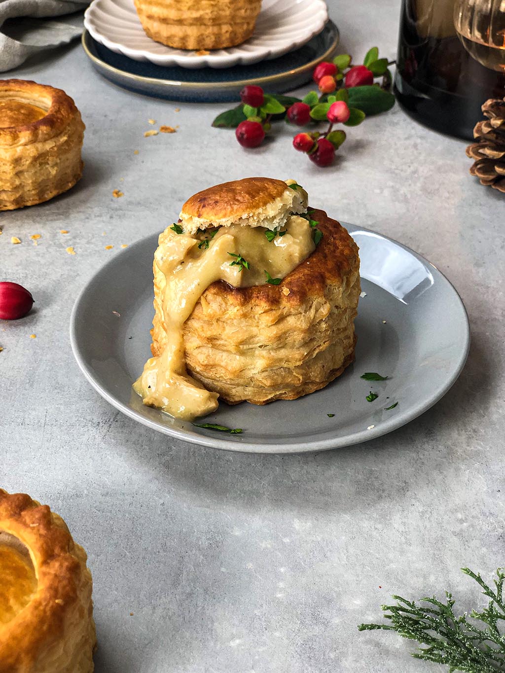 Vegane Königinpasteten