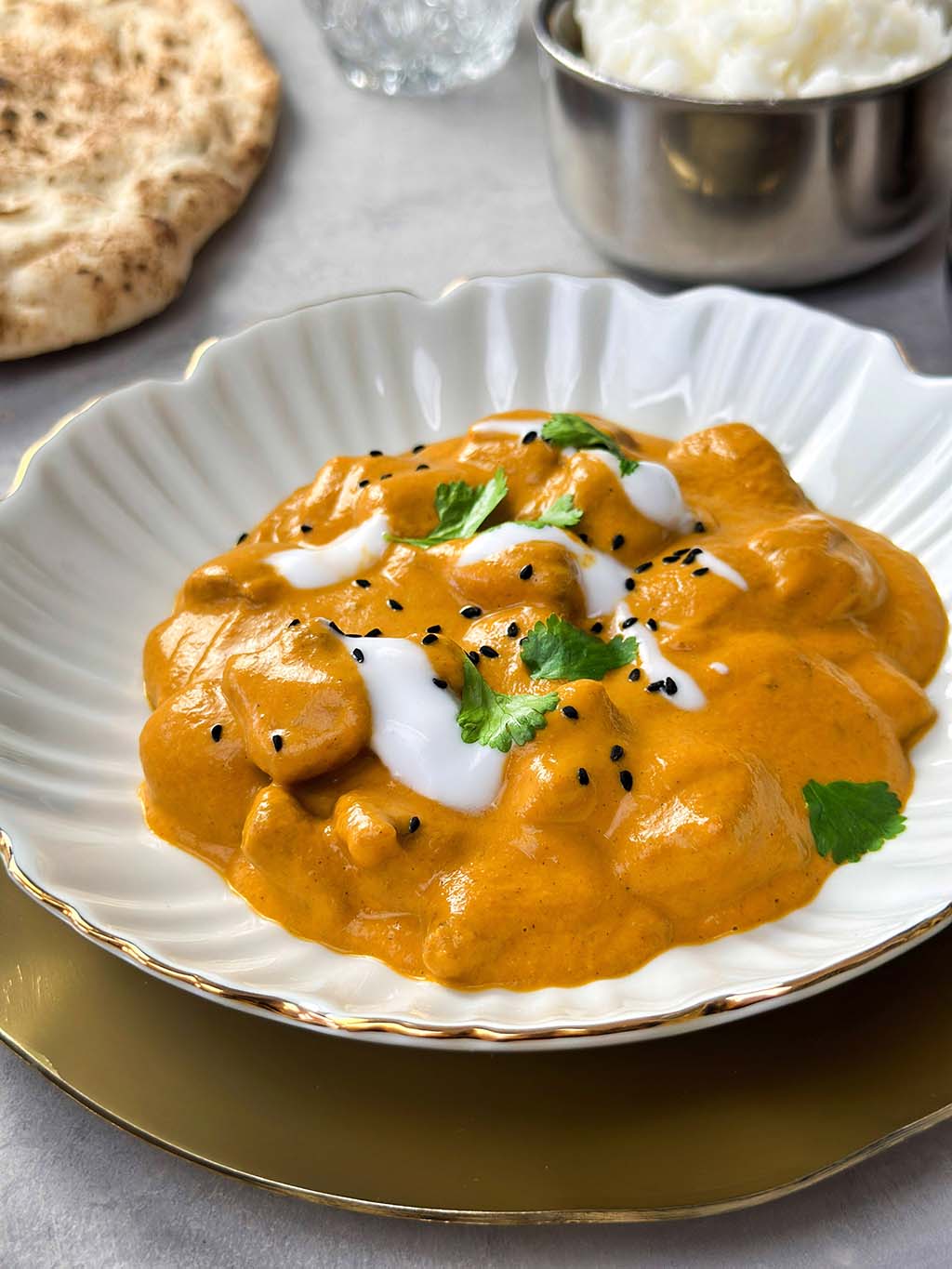 Veganes Butter Chicken