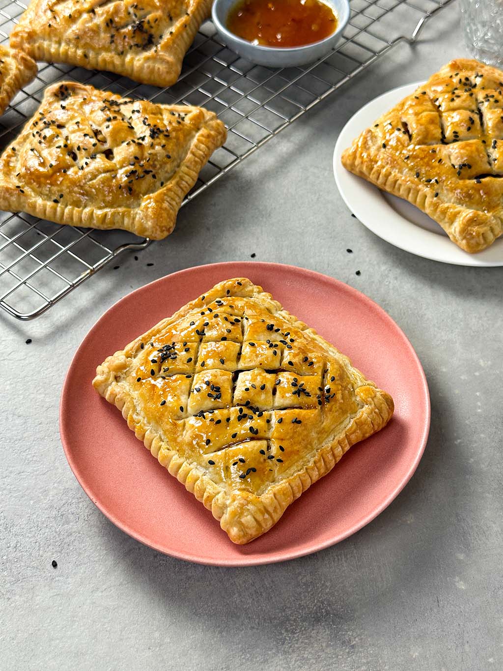 Vegan kip pasteitjes